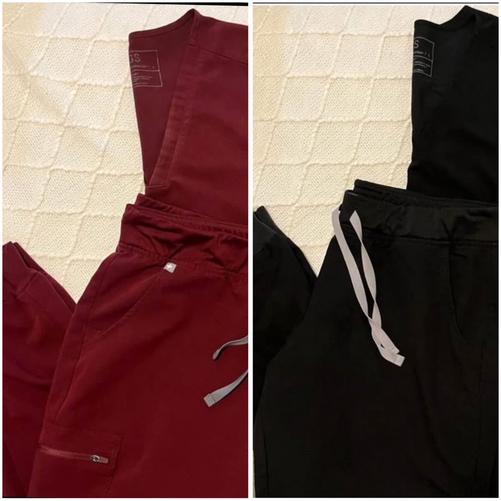 2 Figs Jogger Scrub sets L/XL